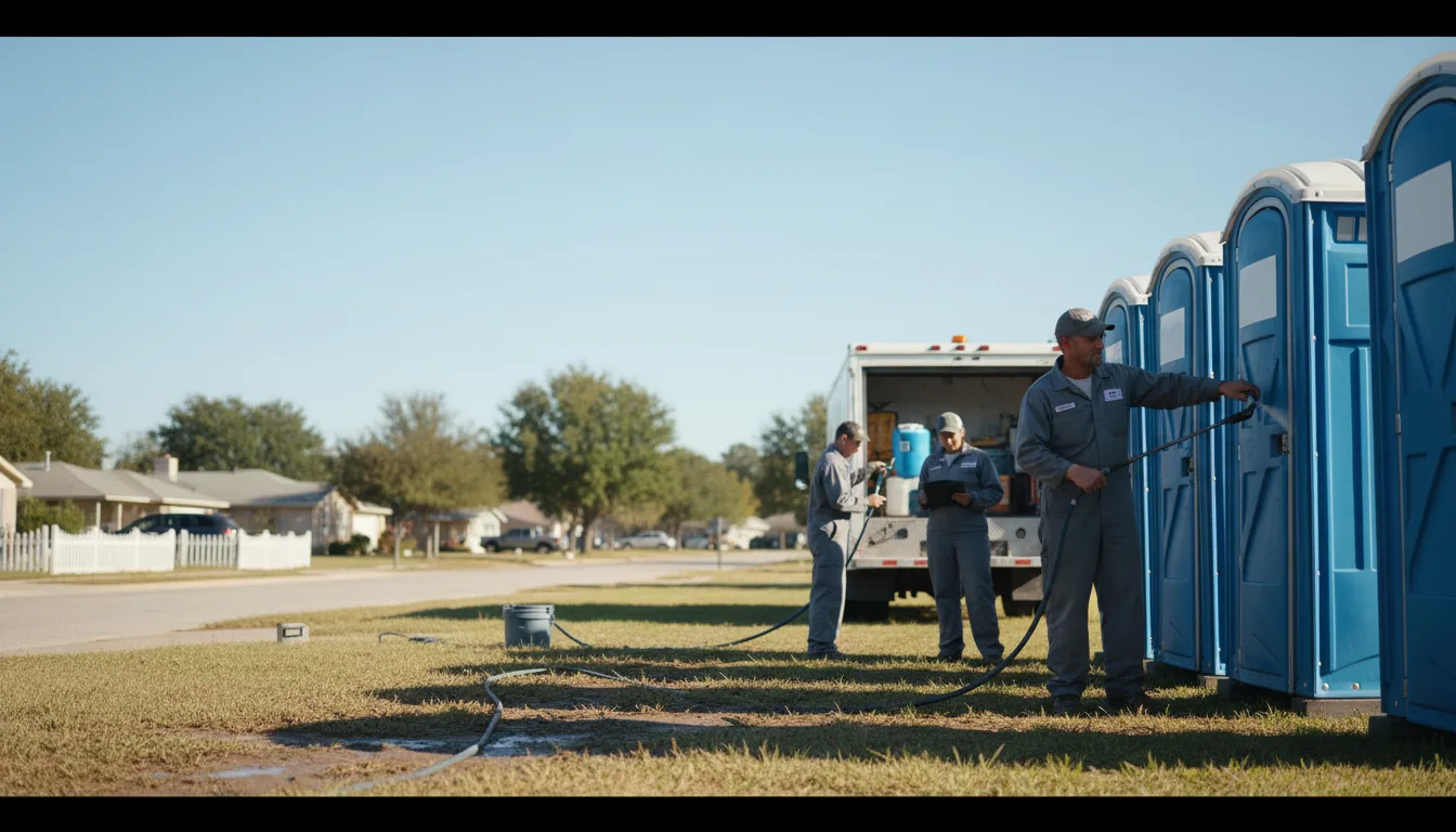 Long-Term Portable Toilet Rental in Modesto, IL near me
